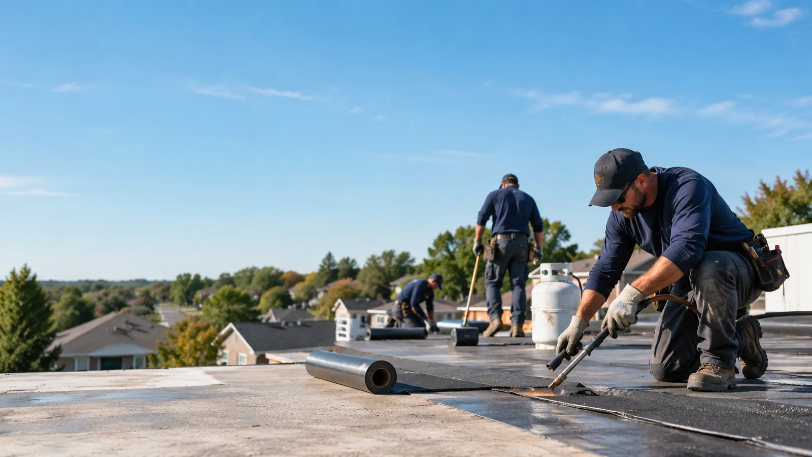 Flat Roof Leak Repair providers in Caddo, TX